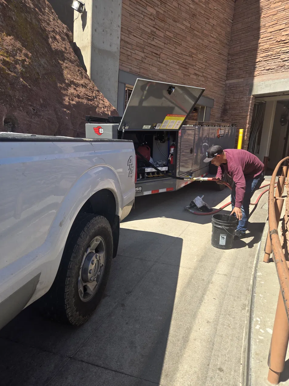 The Fuel Guys crew fueling at a major Colorado amphitheatre